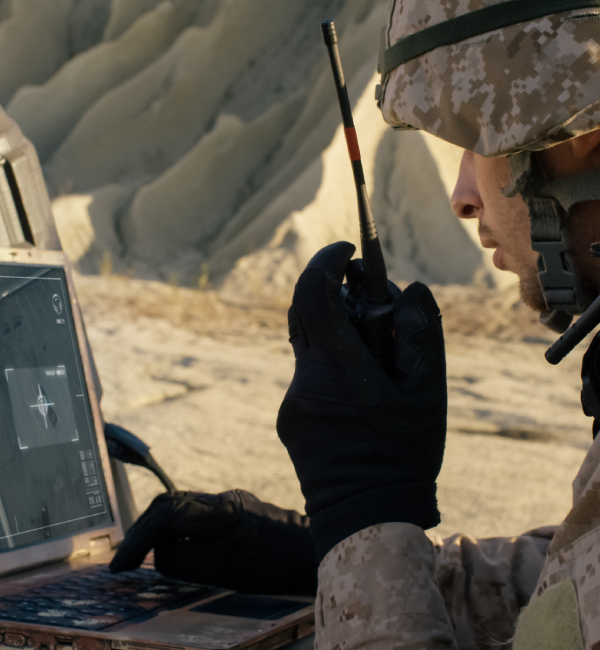 secure edge soldier laptop radio